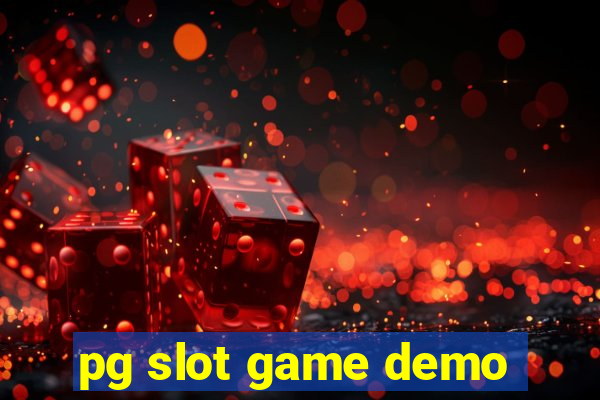 pg slot game demo