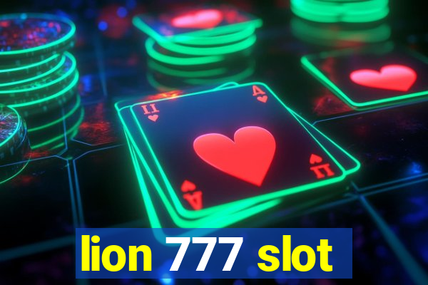 lion 777 slot