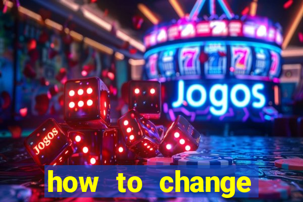 how to change bingo card on slot machine