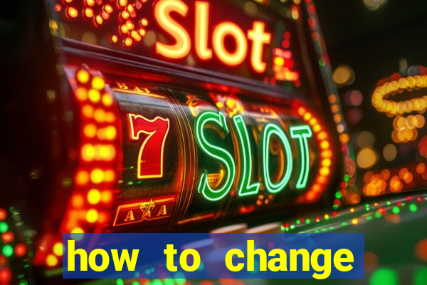 how to change bingo card on slot machine