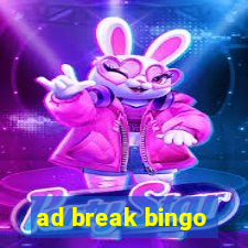 ad break bingo