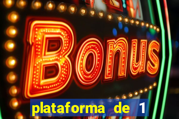 plataforma de 1 real fortune tiger