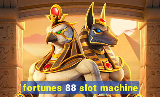 fortunes 88 slot machine