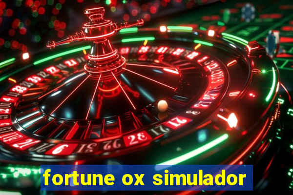 fortune ox simulador