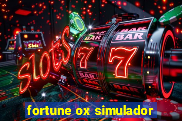 fortune ox simulador