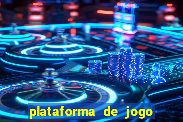 plataforma de jogo nova pagando