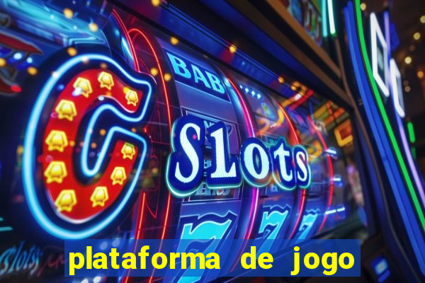 plataforma de jogo nova pagando