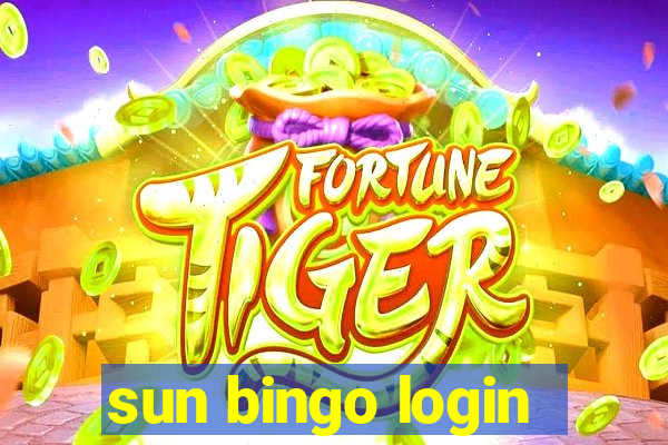 sun bingo login