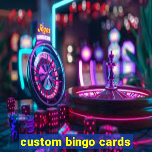 custom bingo cards