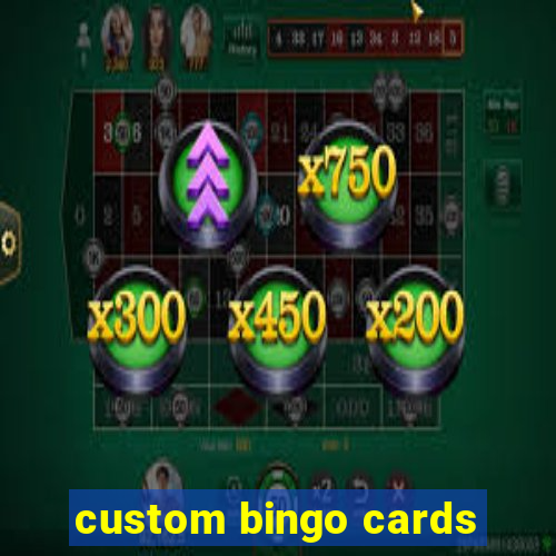 custom bingo cards