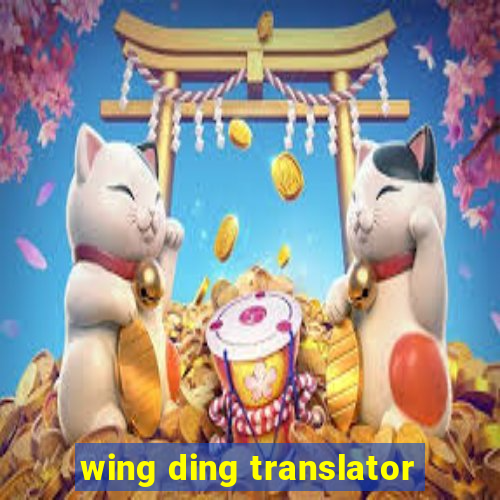 wing ding translator