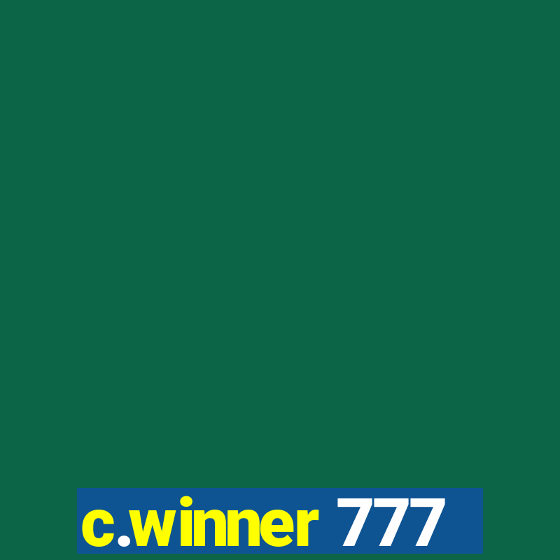 c.winner 777