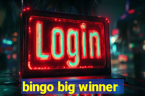 bingo big winner