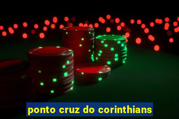 ponto cruz do corinthians