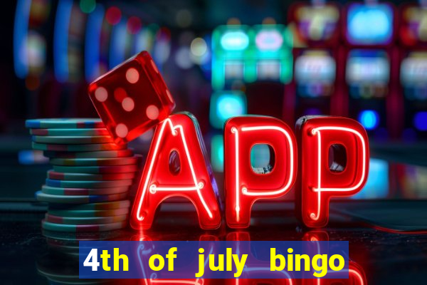 4th of july bingo cards printable free