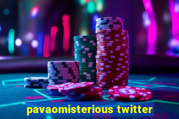 pavaomisterious twitter