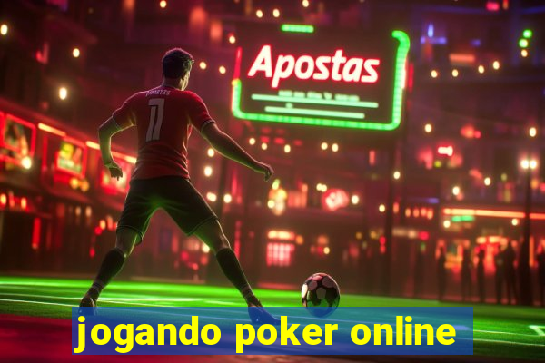 jogando poker online