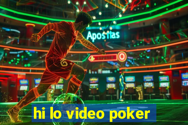 hi lo video poker