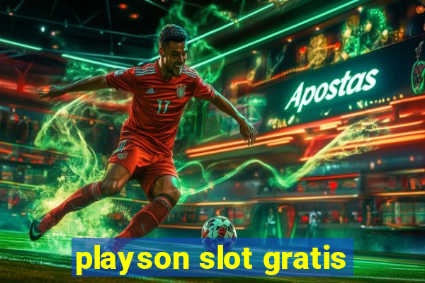 playson slot gratis