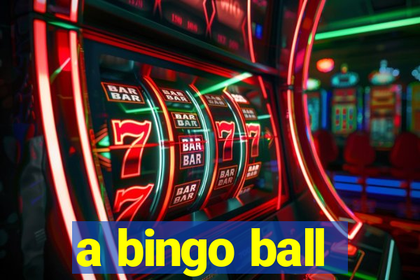 a bingo ball