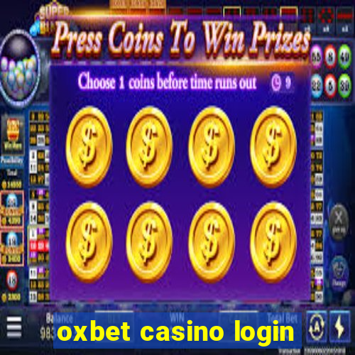 oxbet casino login