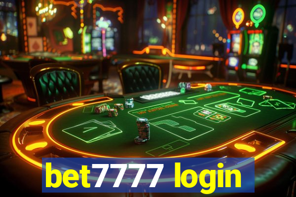 bet7777 login