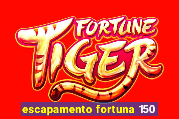 escapamento fortuna 150