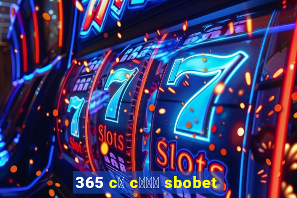 365 c谩 c瓢峄 sbobet