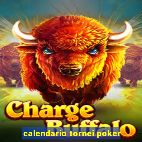 calendario tornei poker