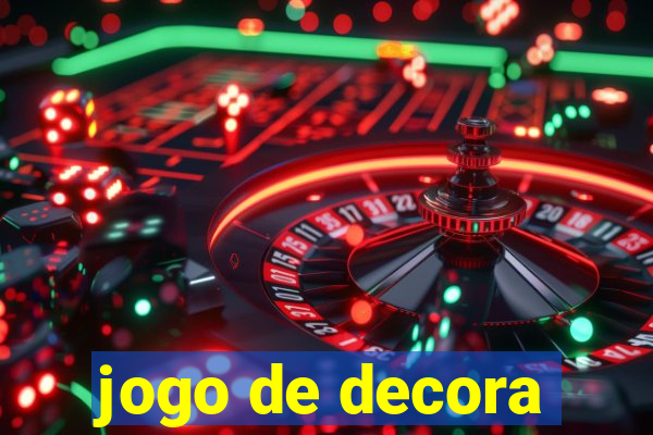 jogo de decora