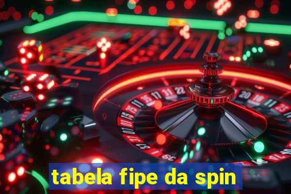 tabela fipe da spin