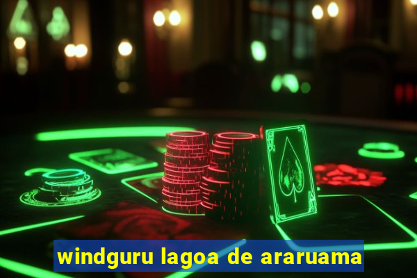 windguru lagoa de araruama