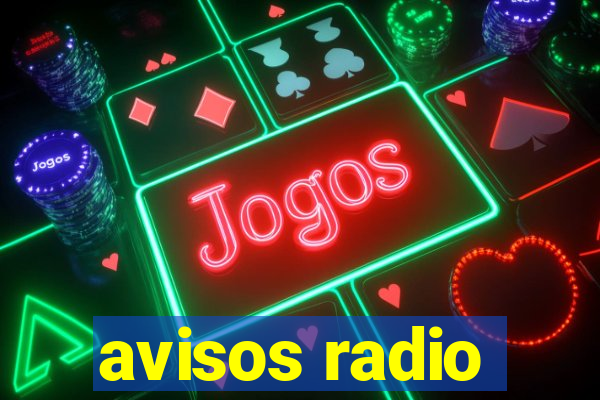 avisos radio