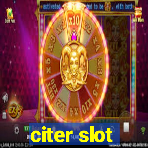 citer slot