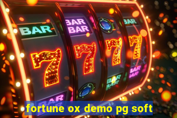 fortune ox demo pg soft