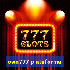 own777 plataforma