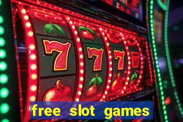 free slot games for real money