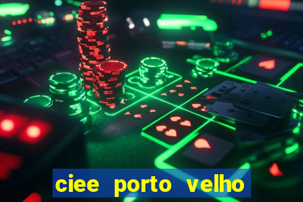 ciee porto velho menor aprendiz