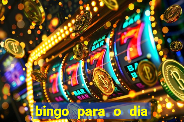 bingo para o dia das m?es