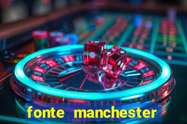 fonte manchester city download