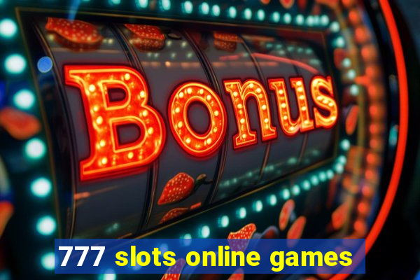 777 slots online games