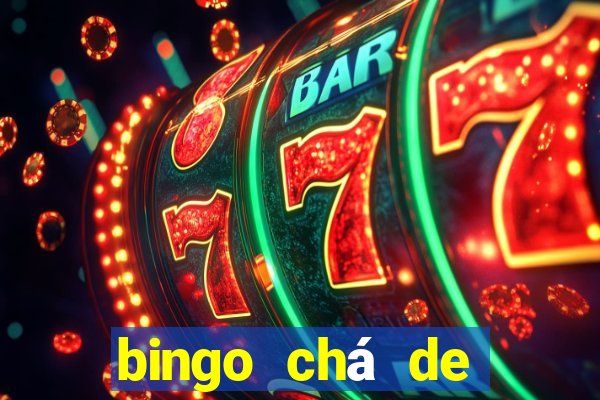 bingo chá de bebê excel