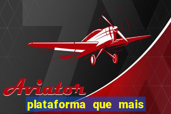 plataforma que mais ta pagando no fortune tiger