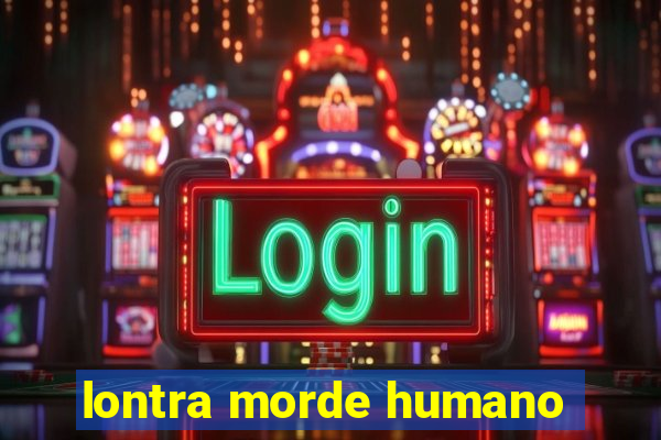 lontra morde humano