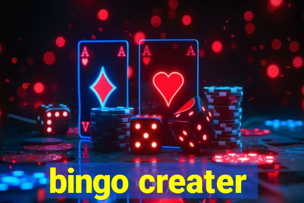 bingo creater