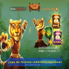 jogo do fortune rabbitInformational