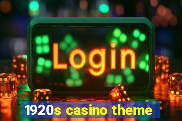 1920s casino theme