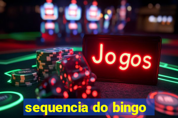 sequencia do bingo