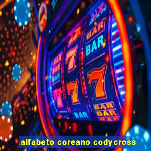 alfabeto coreano codycross