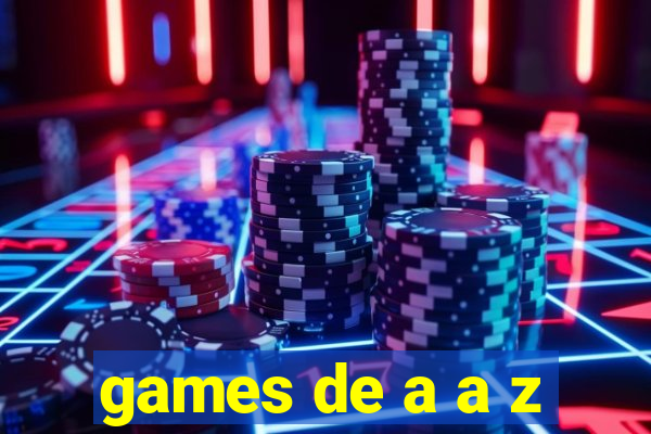 games de a a z